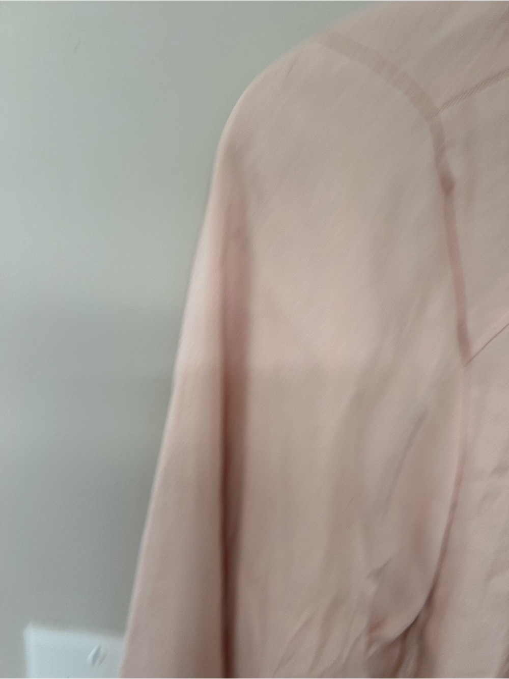 Jennifer Lopez Soft Pink Ruffled Open-Front Jacket - Picture 3 of 6